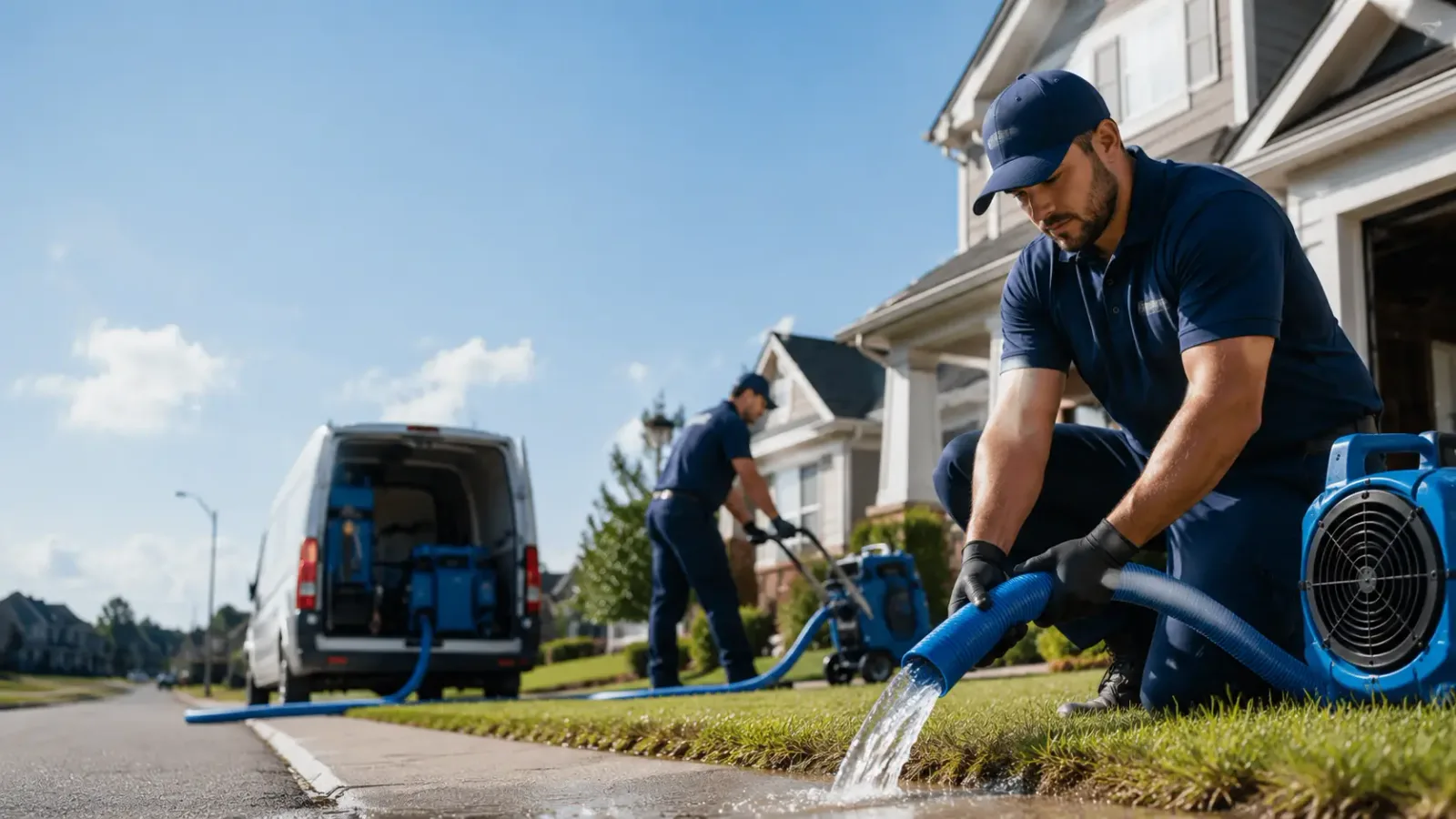 Flood Damage Restoration in Saint Leonard, MD